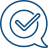 Checked Comms icon