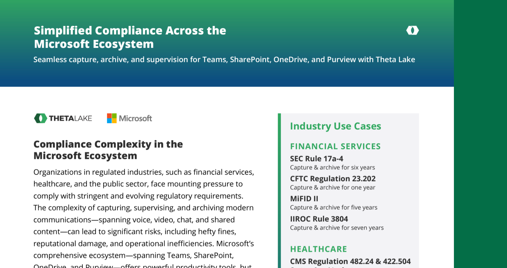 ThetaLake PartnershipOverview Microsoft
