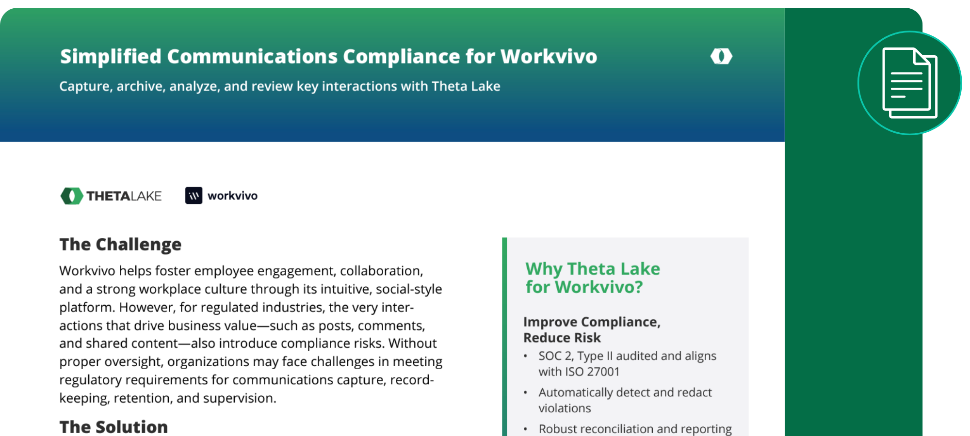 ThetaLake SolutionBrief Workvivo Zoom